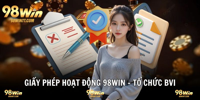 Giấy chứng nhận tư BVI - Anh của đơn vị đổi thưởng